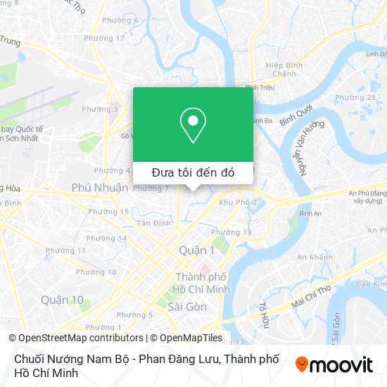 Bản đồ Chuối Nướng Nam Bộ - Phan Đăng Lưu