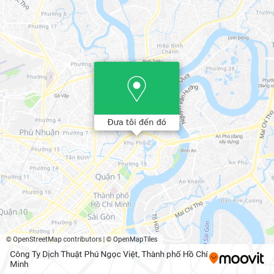 Bản đồ Công Ty Dịch Thuật Phú Ngọc Việt