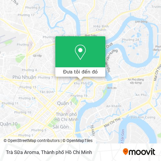 Bản đồ Trà Sữa Aroma