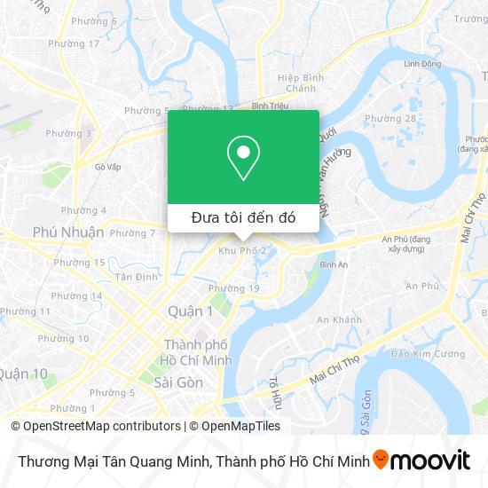 Bản đồ Thương Mại Tân Quang Minh