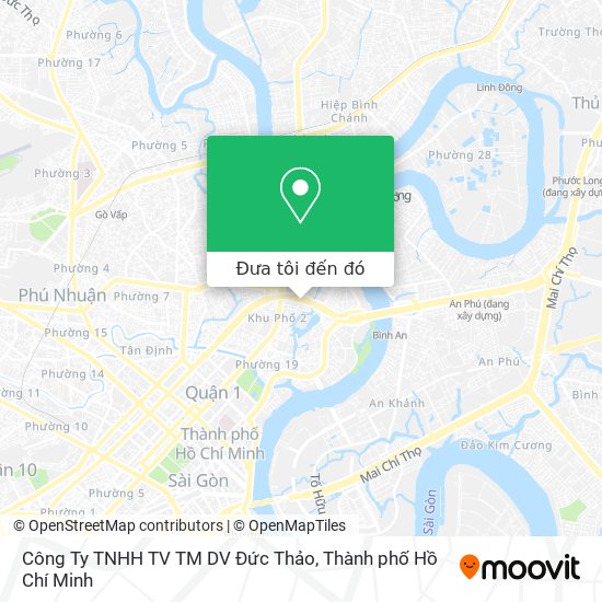 Bản đồ Công Ty TNHH TV TM DV Đức Thảo