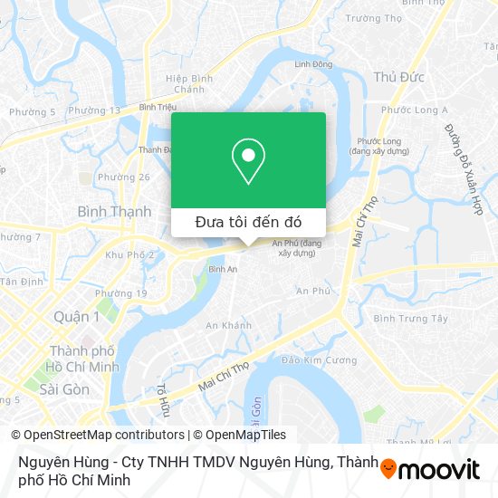 Bản đồ Nguyên Hùng - Cty TNHH TMDV Nguyên Hùng