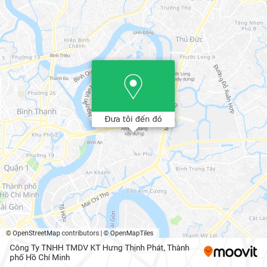Bản đồ Công Ty TNHH TMDV KT Hưng Thịnh Phát