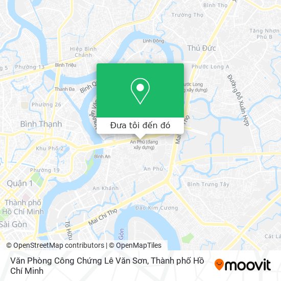 Bản đồ Văn Phòng Công Chứng Lê Văn Sơn