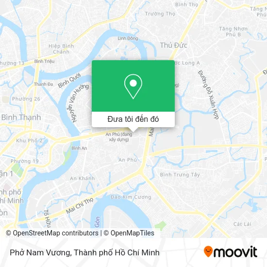 Bản đồ Phở Nam Vương