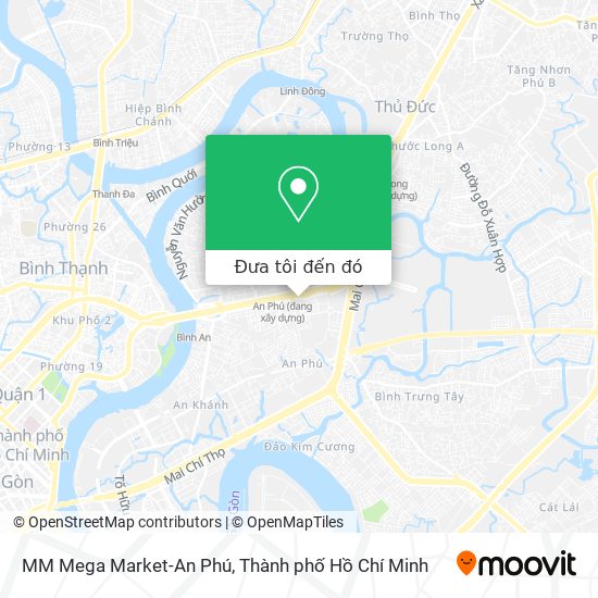 Bản đồ MM Mega Market-An Phú