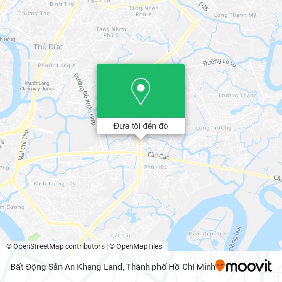 Bản đồ Bất Động Sản An Khang Land