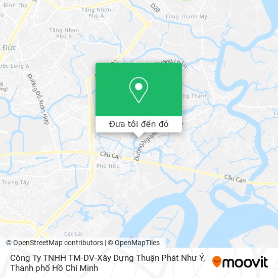 Bản đồ Công Ty TNHH TM-DV-Xây Dựng Thuận Phát Như Ý
