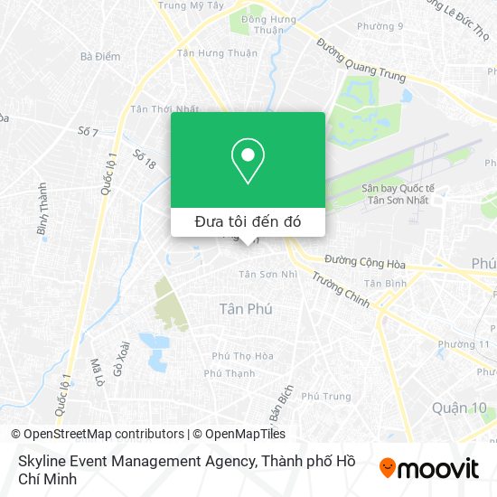 Bản đồ Skyline Event Management Agency