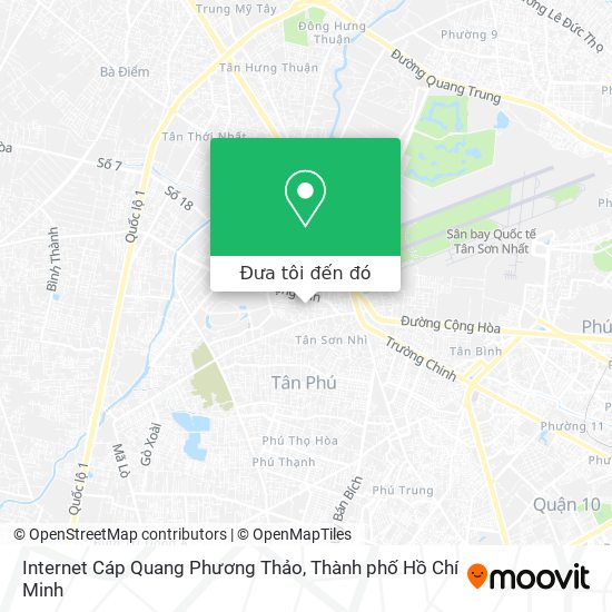 Bản đồ Internet Cáp Quang Phương Thảo