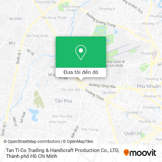 Bản đồ Tan Ti Co Trading & Handicraft Production Co., LTD