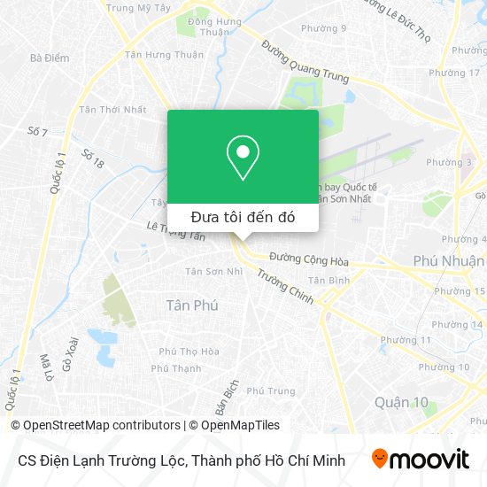 Bản đồ CS Điện Lạnh Trường Lộc