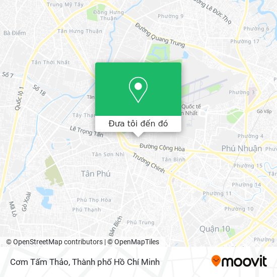 Bản đồ Cơm Tấm Thảo