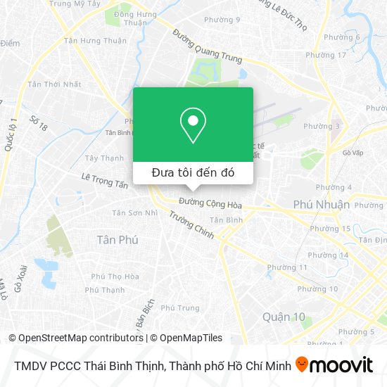 Bản đồ TMDV PCCC Thái Bình Thịnh