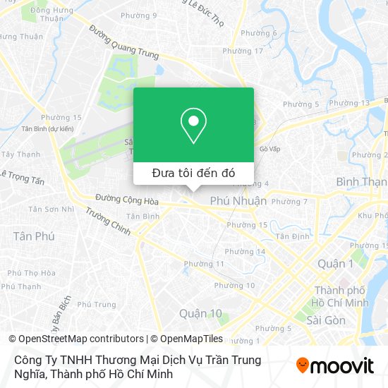 Bản đồ Công Ty TNHH Thương Mại Dịch Vụ Trần Trung Nghĩa