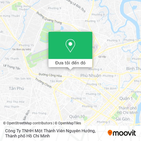 Bản đồ Công Ty TNHH Một Thành Viên Nguyên Hưởng