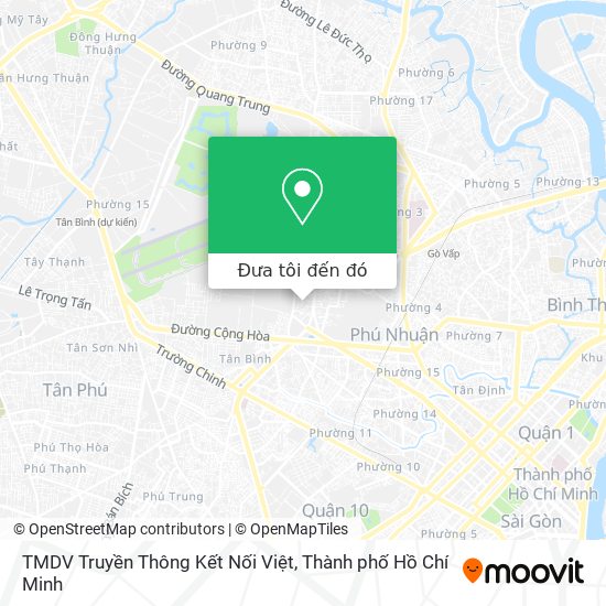Bản đồ TMDV Truyền Thông Kết Nối Việt