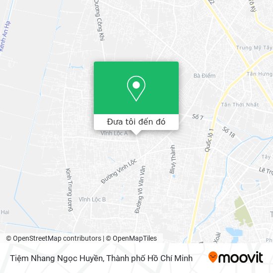 Bản đồ Tiệm Nhang Ngọc Huyền