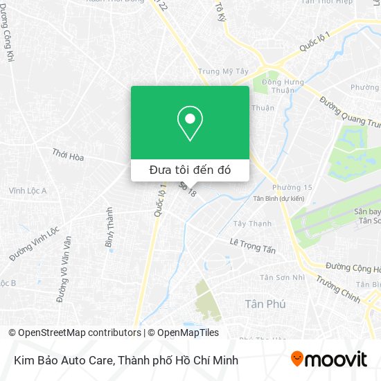 Bản đồ Kim Bảo Auto Care