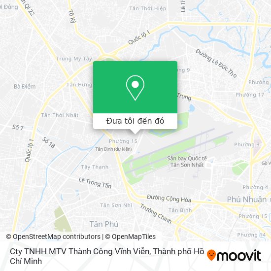 Bản đồ Cty TNHH MTV Thành Công Vĩnh Viễn