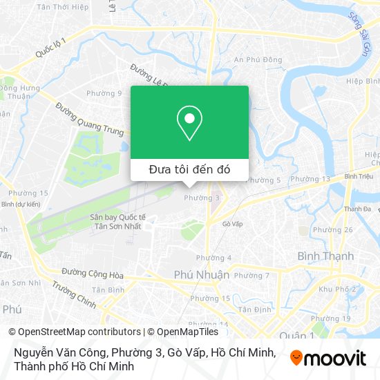 Bản đồ Nguyễn Văn Công, Phường 3, Gò Vấp, Hồ Chí Minh