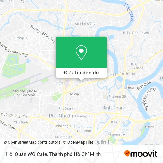 Bản đồ Hội Quán WG Cafe