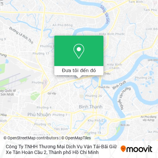Bản đồ Công Ty TNHH Thương Mại Dịch Vụ Vận Tải-Bãi Giữ Xe Tân Hoàn Cầu 2
