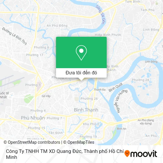 Bản đồ Công Ty TNHH TM XD Quang Đức
