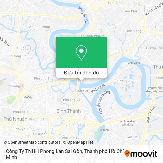 Bản đồ Công Ty TNHH Phong Lan Sài Gòn