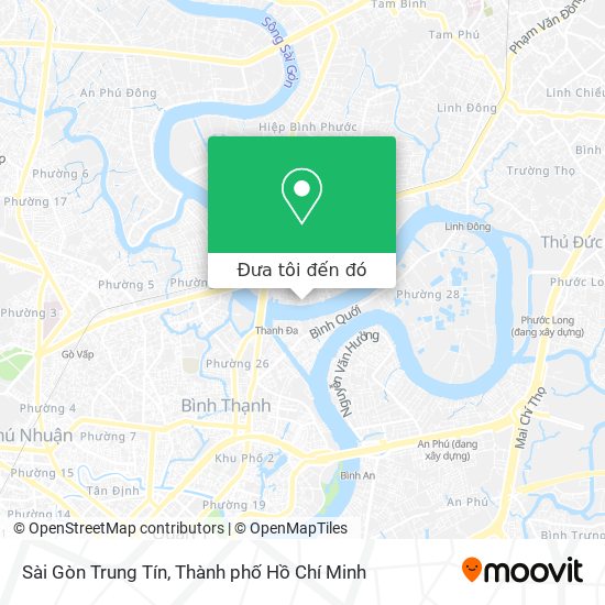 Bản đồ Sài Gòn Trung Tín