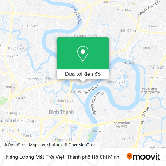 Bản đồ Năng Lượng Mặt Trời Việt