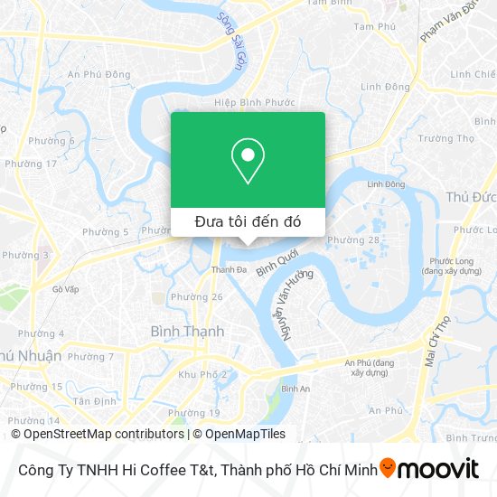Bản đồ Công Ty TNHH Hi Coffee T&t
