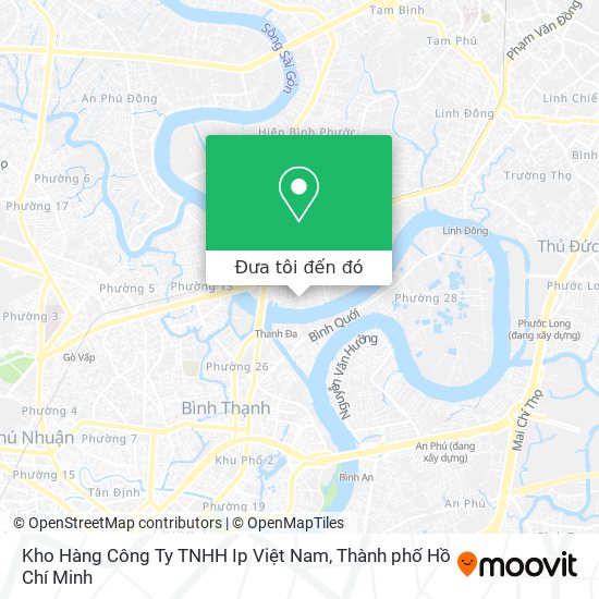 Bản đồ Kho Hàng Công Ty TNHH Ip Việt Nam