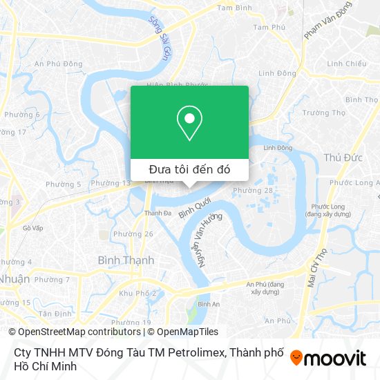 Bản đồ Cty TNHH MTV Đóng Tàu TM Petrolimex