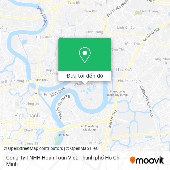Bản đồ Công Ty TNHH Hoàn Toàn Việt