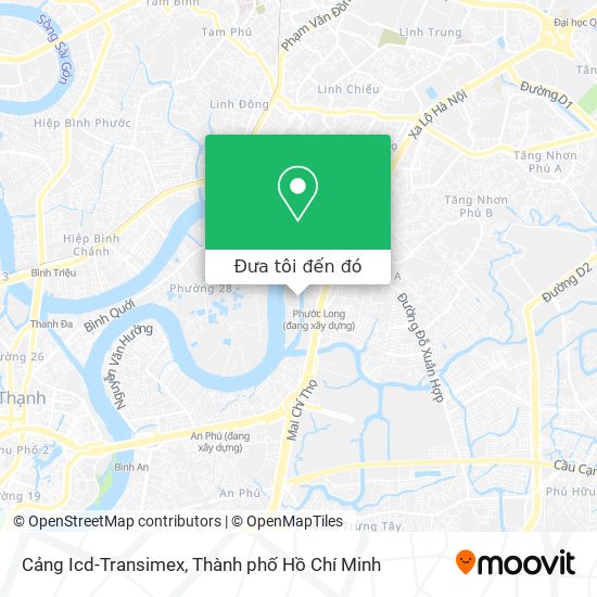 Bản đồ Cảng Icd-Transimex