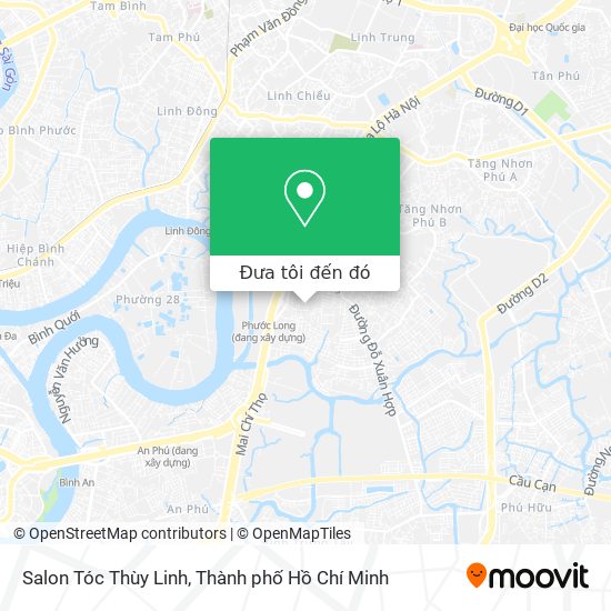 Bản đồ Salon Tóc Thùy Linh