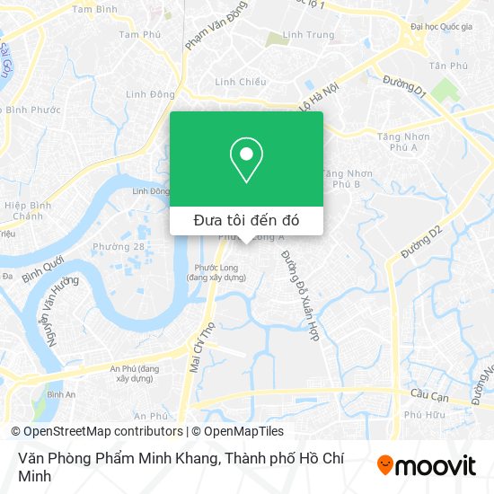 Bản đồ Văn Phòng Phẩm Minh Khang