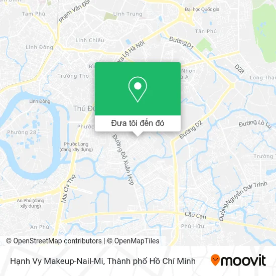 Bản đồ Hạnh Vy Makeup-Nail-Mi