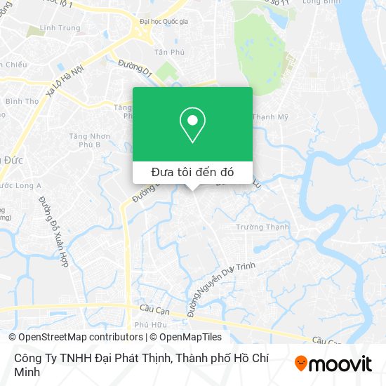 Bản đồ Công Ty TNHH Đại Phát Thịnh