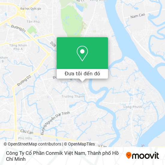 Bản đồ Công Ty Cổ Phần Conmik Việt Nam