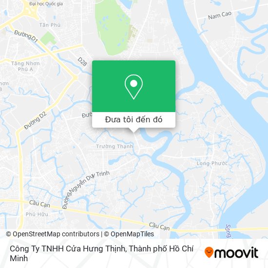 Bản đồ Công Ty TNHH Cửa Hưng Thịnh