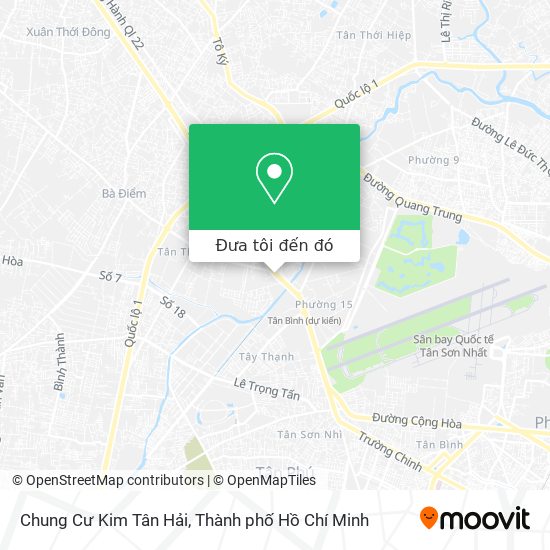 Bản đồ Chung Cư Kim Tân Hải