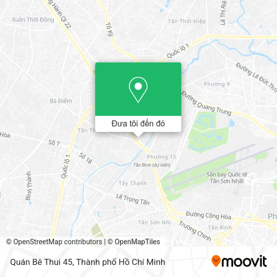 Bản đồ Quán Bê Thui 45