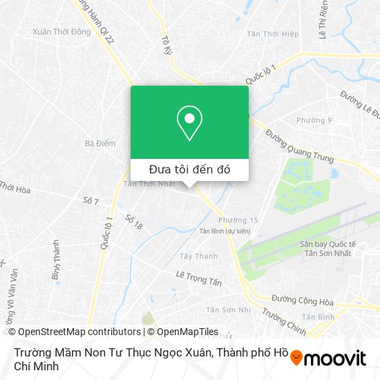 Bản đồ Trường Mầm Non Tư Thục Ngọc Xuân