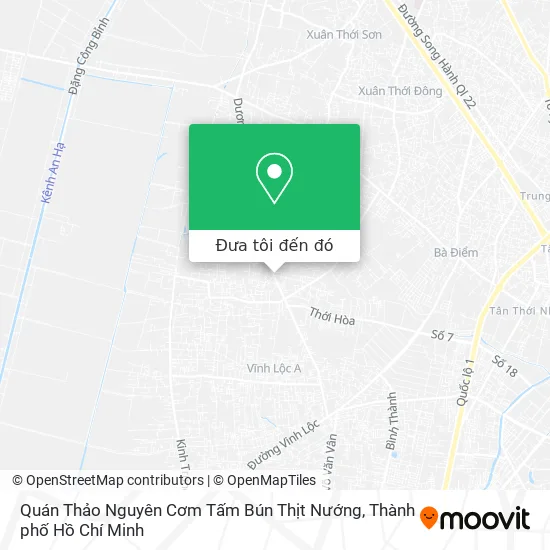 Bản đồ Quán Thảo Nguyên Cơm Tấm Bún Thịt Nướng