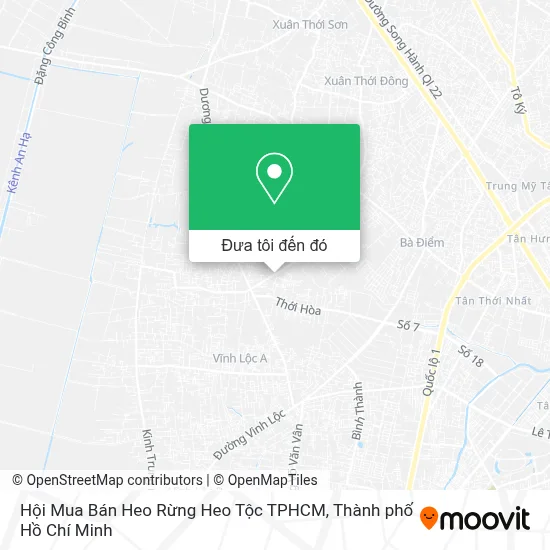 Bản đồ Hội Mua Bán Heo Rừng Heo Tộc TPHCM
