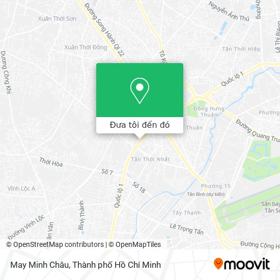 Bản đồ May Minh Châu