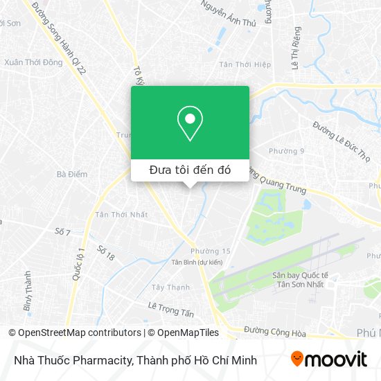 Bản đồ Nhà Thuốc Pharmacity