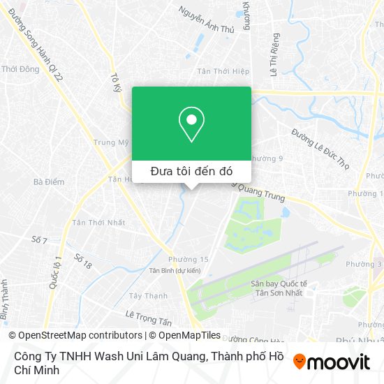 Bản đồ Công Ty TNHH Wash Uni Lâm Quang